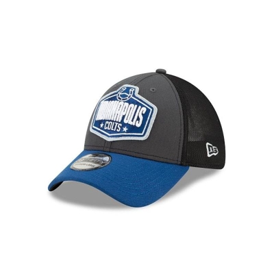 Indianapolis Colts Gorra | New Era NFL Draft 39thirty Stretch Fit Cap Mexico - Grises